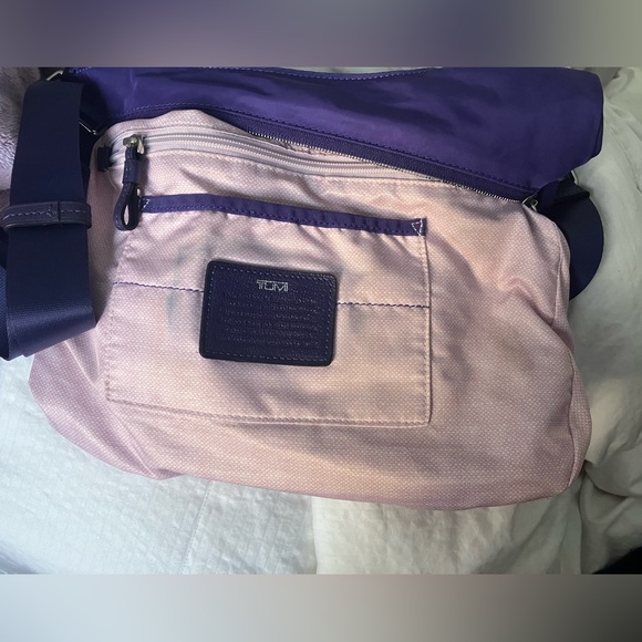 TUMI Voyageur purple Nylon Crossbody Purse - Picture 8 of 8